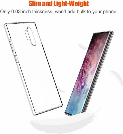 ShieldCase ShieldCase Coque ultra fine silicone Samsung Galaxy Note 10 Plus (transparent)