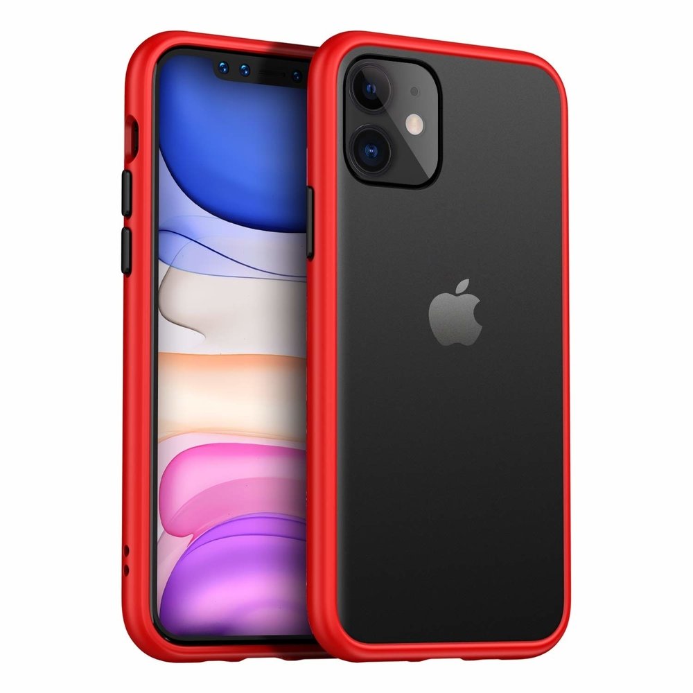 ShieldCase ShieldCase Coque bumper étroit iPhone 11 (rouge) ShieldCase ShieldCase Coque bumper étroit iPhone 11 (rouge)