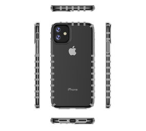 ShieldCase Coque rayée iPhone 11 (transparent)