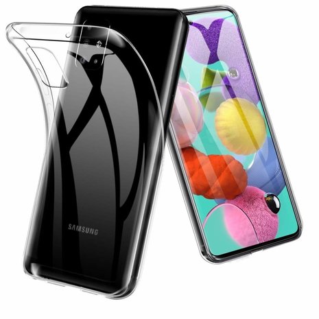 ShieldCase ShieldCase Coque ultra fine silicone pour Samsung Galaxy A51 (transparent) ShieldCase ShieldCase Coque ultra fine silicone pour Samsung Galaxy A51 (transparent)