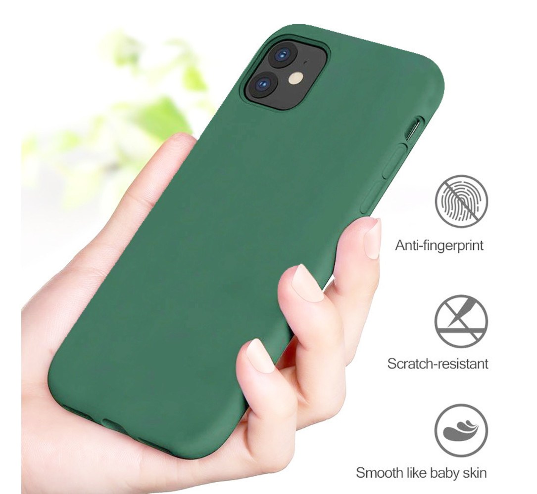 ShieldCase ShieldCase Coque silicone iPhone 11 (vert)