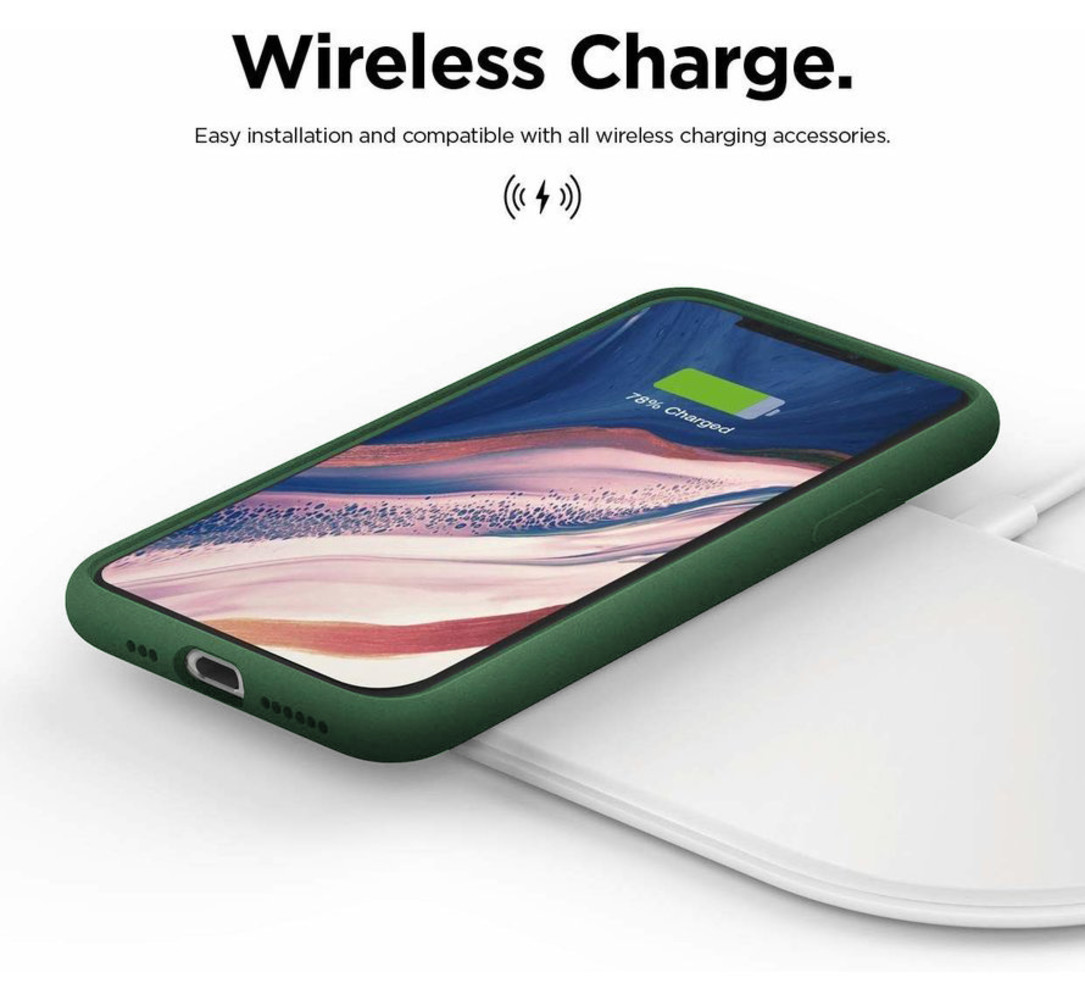 ShieldCase ShieldCase Coque silicone iPhone 11 (vert)