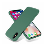 ShieldCase Coque silicone iPhone X / Xs (vert)