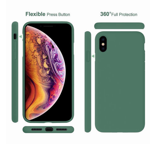 ShieldCase ShieldCase Coque silicone iPhone X / Xs (vert)