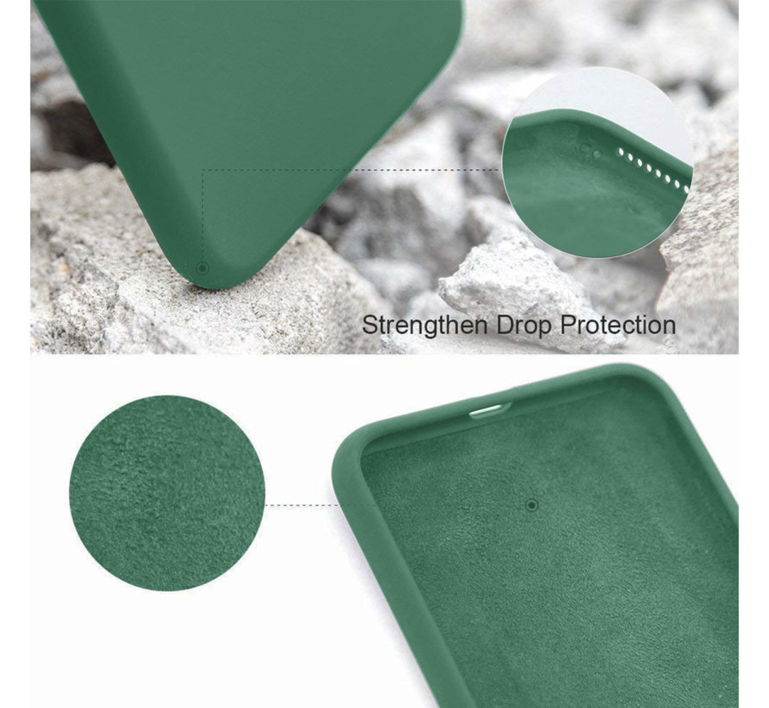 ShieldCase ShieldCase Coque silicone iPhone 7 / iPhone 8 (vert) ShieldCase ShieldCase Coque silicone iPhone 7 / iPhone 8 (vert)