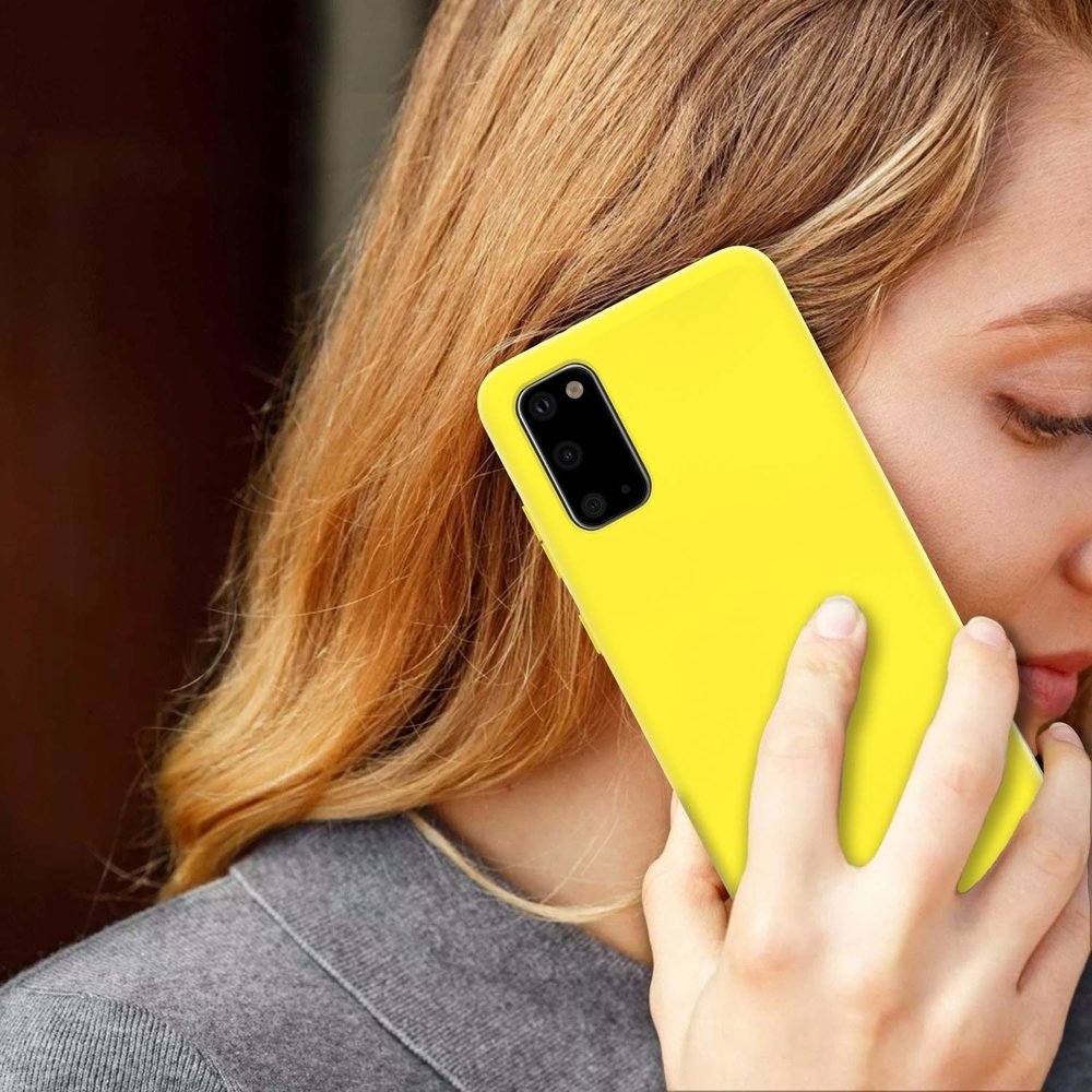 ShieldCase ShieldCase Coque silicone Samsung Galaxy S20 (jaune)