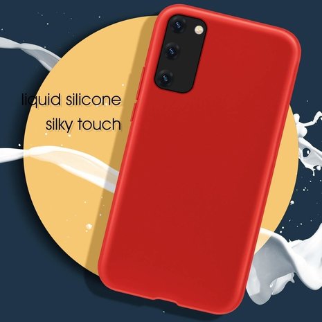 ShieldCase ShieldCase Coque silicone Samsung Galaxy S20 (rouge) ShieldCase ShieldCase Coque silicone Samsung Galaxy S20 (rouge)