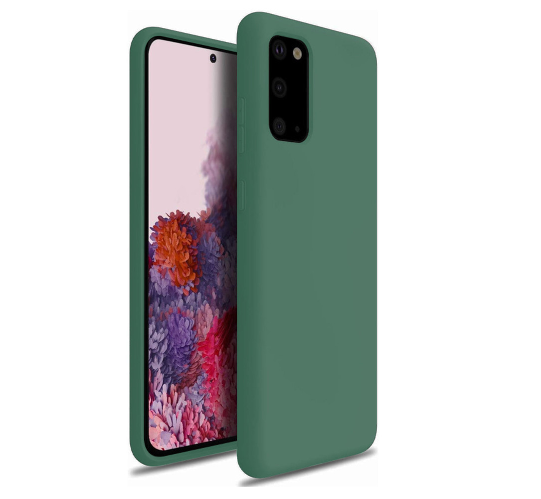 ShieldCase ShieldCase Coque silicone Samsung Galaxy S20 (vert foncé)