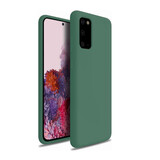 ShieldCase Coque silicone Samsung Galaxy S20 (vert foncé)