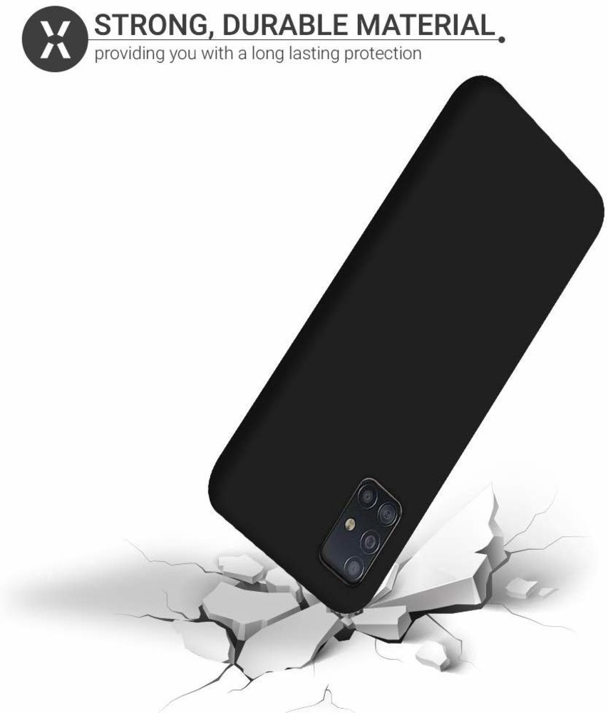 ShieldCase ShieldCase Coque silicone Samsung Galaxy A51 (noir)