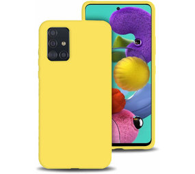 ShieldCase Coque silicone Samsung Galaxy A51 (jaune)