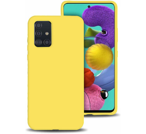 ShieldCase ShieldCase Coque silicone Samsung Galaxy A51 (jaune)