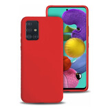 ShieldCase Coque silicone Samsung Galaxy A51 (rouge)