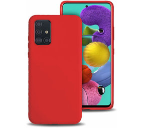 ShieldCase Coque silicone Samsung Galaxy A51 (rouge)