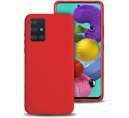 ShieldCase ShieldCase Coque silicone Samsung Galaxy A51 (rouge)