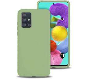 ShieldCase Coque silicone Samsung Galaxy A51 (vert clair)