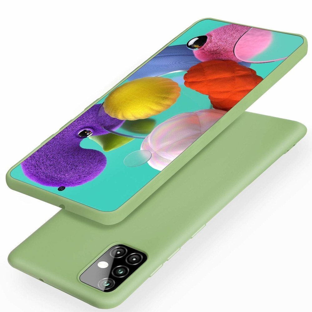 ShieldCase ShieldCase Coque silicone Samsung Galaxy A51 (vert clair)