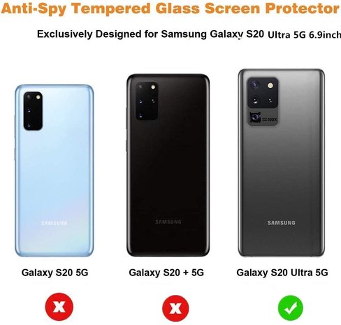 Verre trempé Samsung Galaxy S20 Ultra