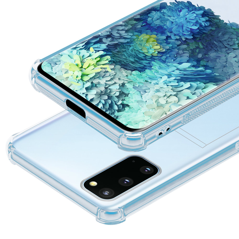 ShieldCase ShieldCase Coque Samsung Galaxy S20 Shock avec fente pour carte ShieldCase ShieldCase Coque Samsung Galaxy S20 Shock avec fente pour carte