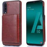 ShieldCase Étui Portefeuille Samsung Galaxy A50 (marron)