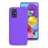 ShieldCase Coque silicone Samsung Galaxy A71 (violet foncé)