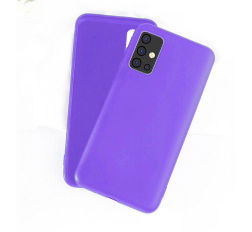 ShieldCase ShieldCase Coque silicone Samsung Galaxy A71 (violet foncé)