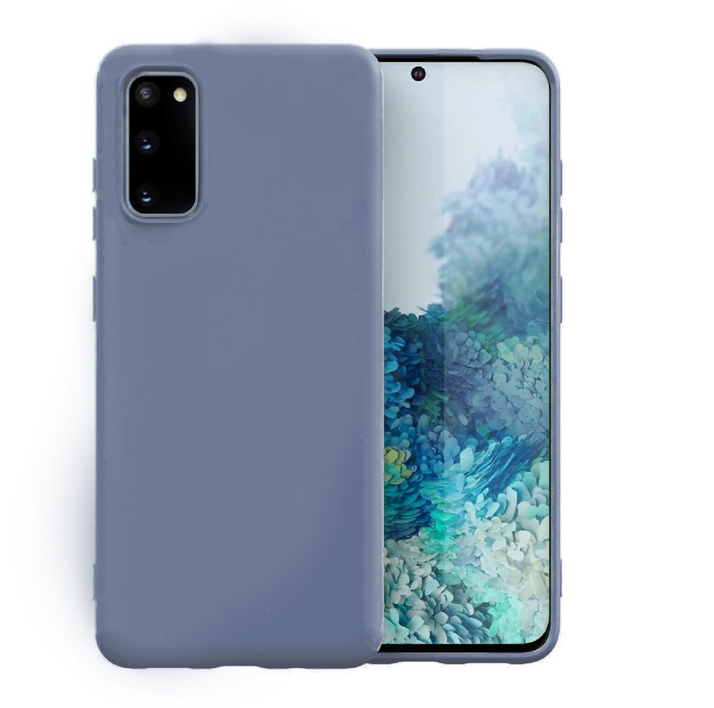 ShieldCase ShieldCase Coque silicone Samsung Galaxy S20 (gris lavande)