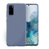 ShieldCase Coque silicone Samsung Galaxy S20 (gris lavande)