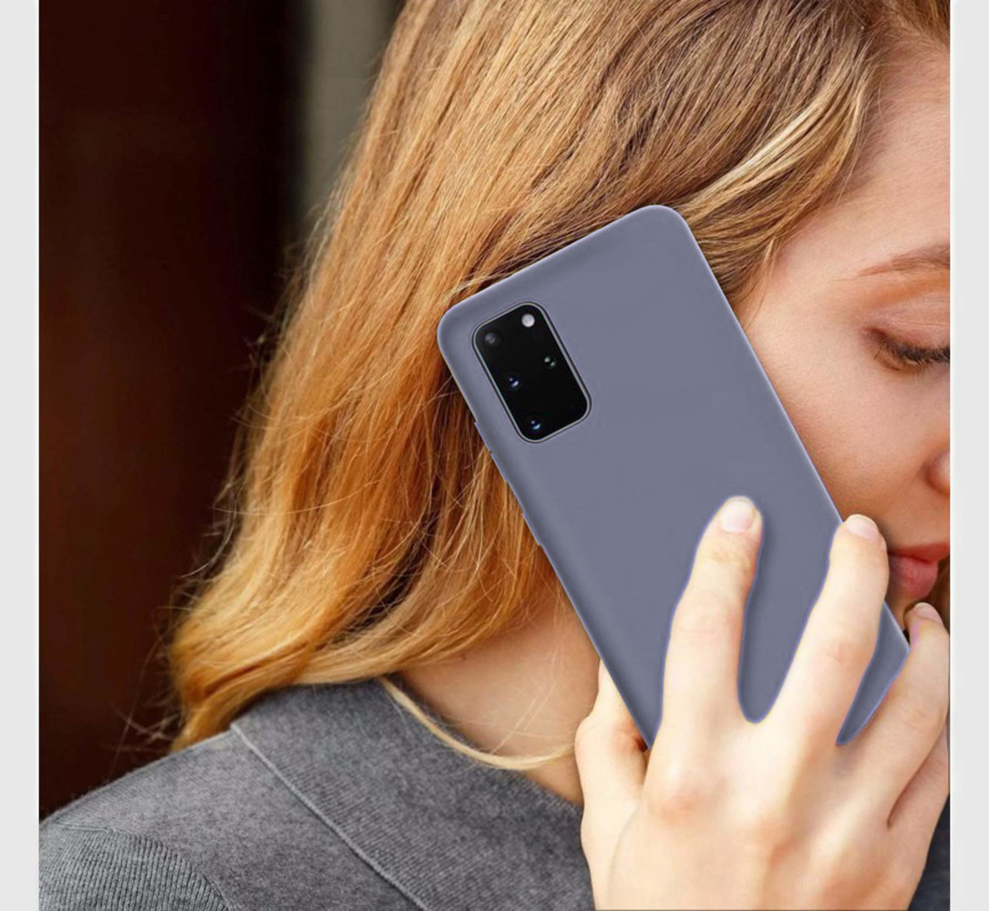 ShieldCase ShieldCase Coque silicone Samsung Galaxy S20 (gris lavande)