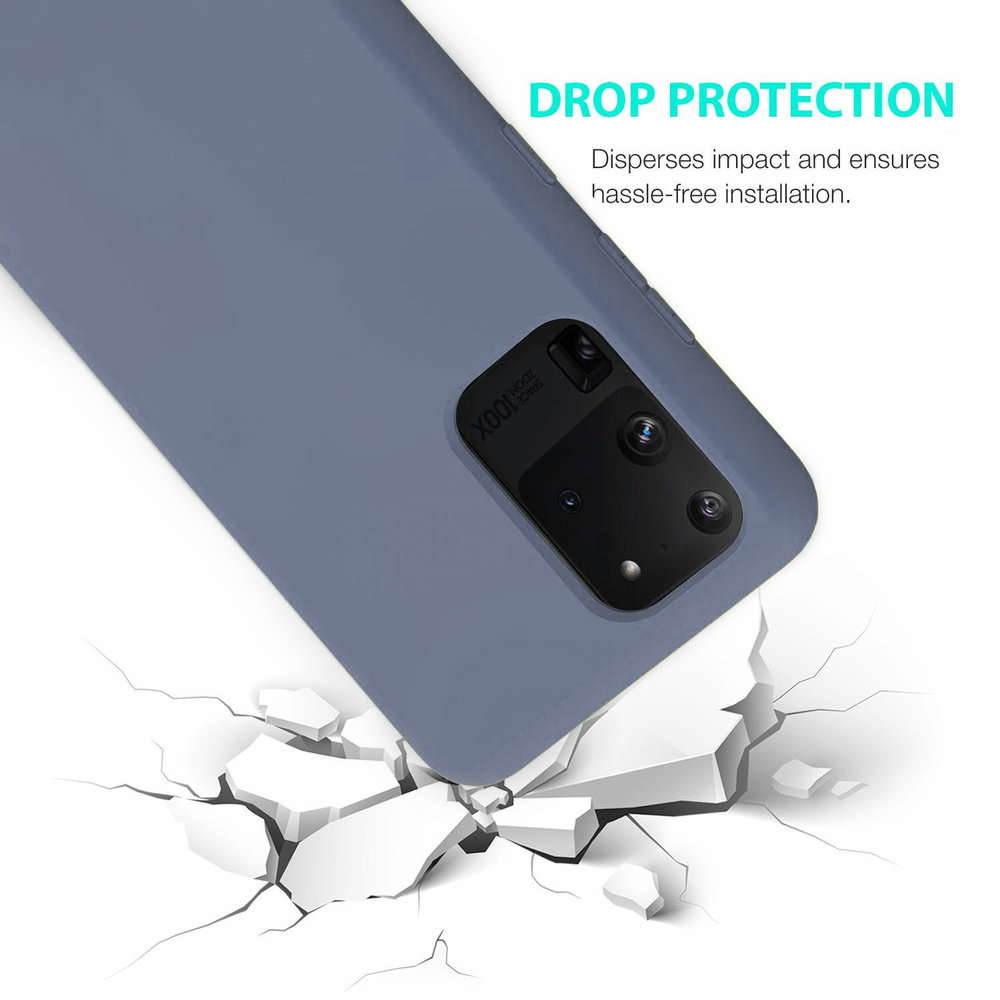 ShieldCase ShieldCase Coque silicone Samsung Galaxy S20 Ultra (gris lavande) ShieldCase ShieldCase Coque silicone Samsung Galaxy S20 Ultra (gris lavande)