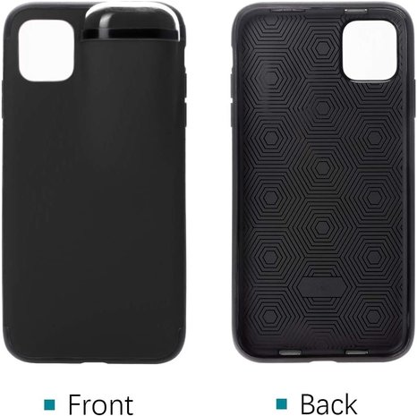 ShieldCase ShieldCase Coque avec support Airpods iPhone 11 Pro Max (noir) ShieldCase ShieldCase Coque avec support Airpods iPhone 11 Pro Max (noir)