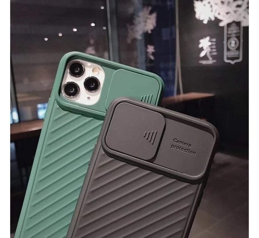 Coque iPhone Xr avec protection caméra (noir) 