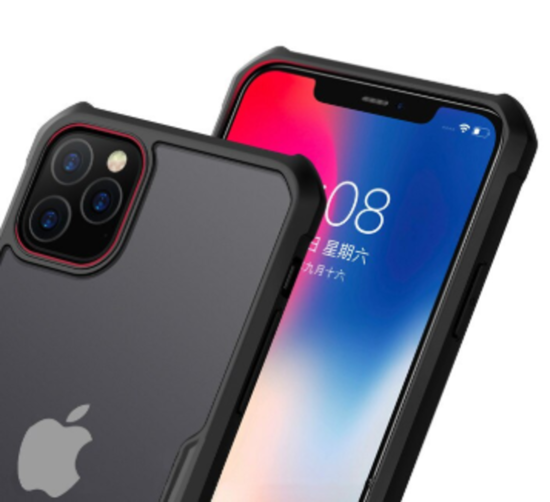 ShieldCase ShieldCase Coque antichoc avec bumpers colorés iPhone 11 Pro (noir) ShieldCase ShieldCase Coque antichoc avec bumpers colorés iPhone 11 Pro (noir)