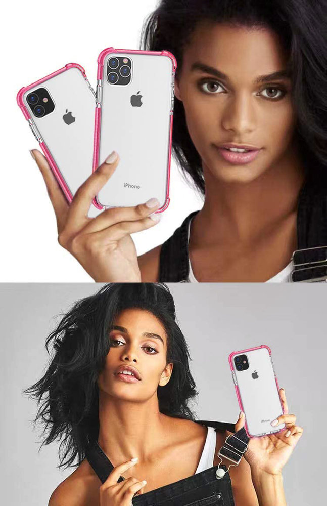 ShieldCase ShieldCase Coque antichoc bumper iPhone 11 Pro (rose) ShieldCase ShieldCase Coque antichoc bumper iPhone 11 Pro (rose)