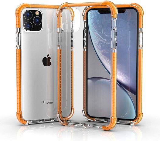 ShieldCase ShieldCase Coque antichoc bumper iPhone 11 Pro Max (orange) ShieldCase ShieldCase Coque antichoc bumper iPhone 11 Pro Max (orange)