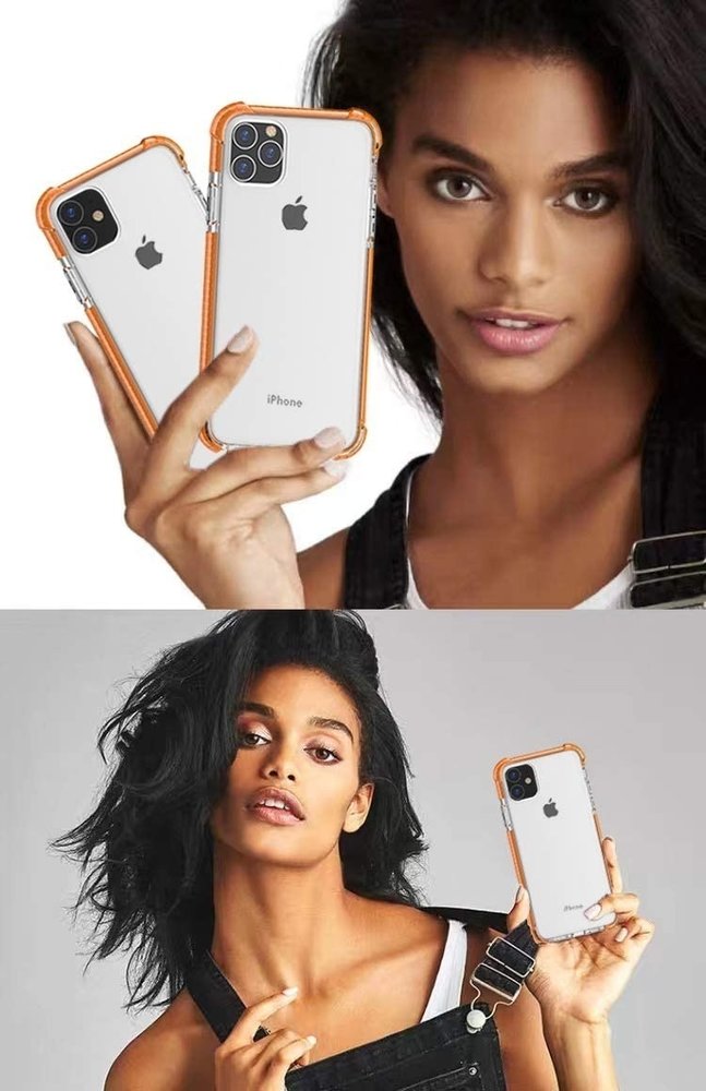 ShieldCase ShieldCase Coque antichoc bumper iPhone 11 Pro Max (orange) ShieldCase ShieldCase Coque antichoc bumper iPhone 11 Pro Max (orange)