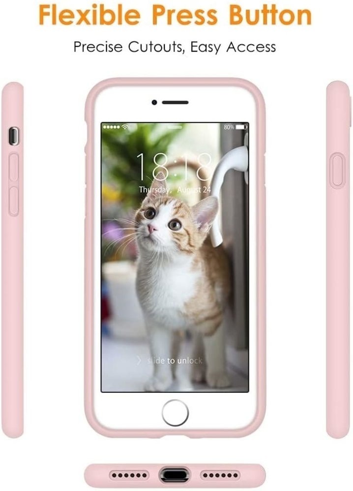 ShieldCase ShieldCase Coque silicone avec protection caméra iPhone 7/8 (rose) ShieldCase ShieldCase Coque silicone avec protection caméra iPhone 7/8 (rose)