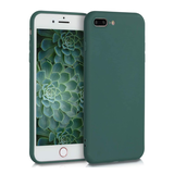 ShieldCase Coque silicone avec protection caméra iPhone 7 Plus / 8 Plus (vert foncé)