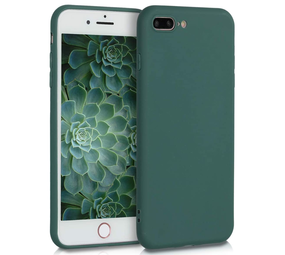 ShieldCase Coque silicone avec protection caméra iPhone 7 Plus / 8 Plus (vert foncé)