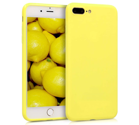 ShieldCase Coque silicone avec Protection Caméra iPhone 7 Plus / 8 Plus (jaune)