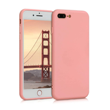 ShieldCase Coque silicone avec protection caméra iPhone 7 Plus / 8 Plus (rose)