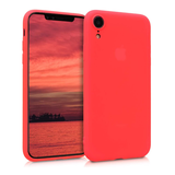 ShieldCase Coque silicone avec protection caméra iPhone Xr (rouge)