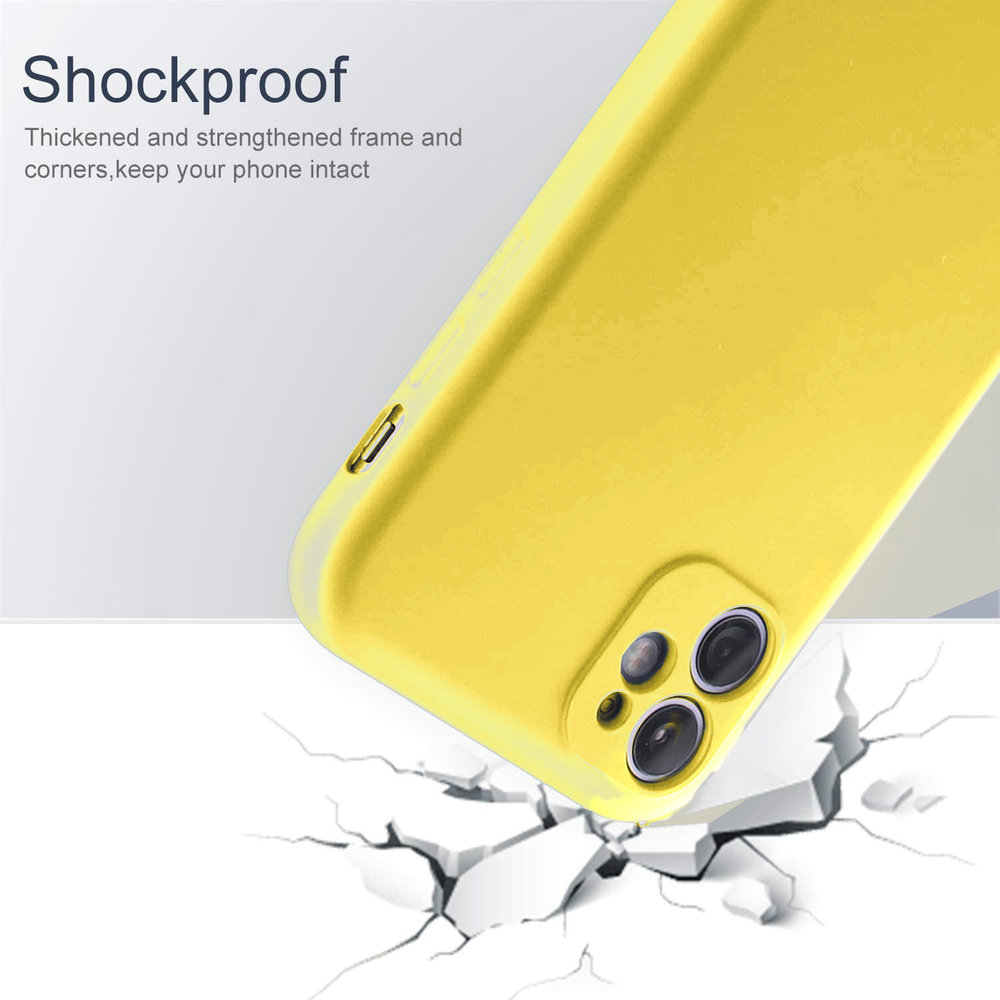 ShieldCase ShieldCase Coque silicone avec Protection Caméra iPhone 11 (jaune) ShieldCase ShieldCase Coque silicone avec Protection Caméra iPhone 11 (jaune)