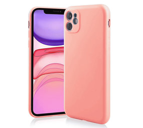 ShieldCase Coque silicone avec protection caméra iPhone 11 (rose)