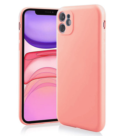 ShieldCase ShieldCase Coque silicone avec protection caméra iPhone 11 (rose)