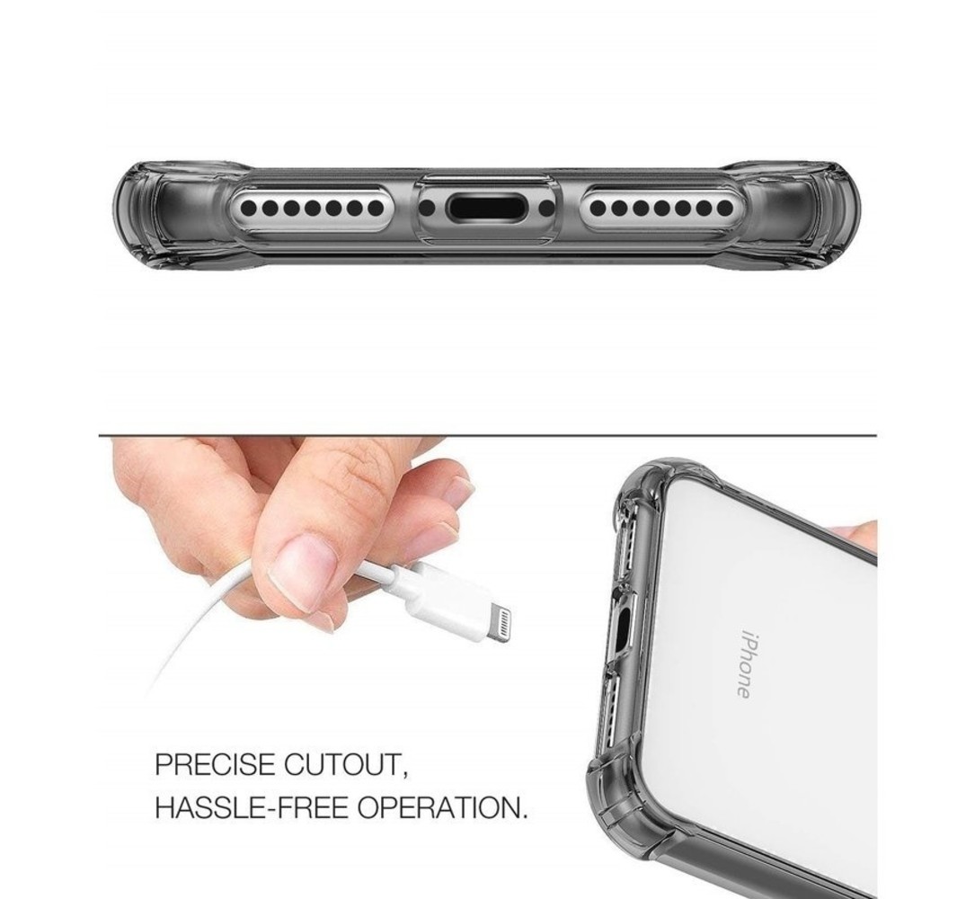 ShieldCase ShieldCase Coque antichoc iPhone X/Xs (gris) ShieldCase ShieldCase Coque antichoc iPhone X/Xs (gris)