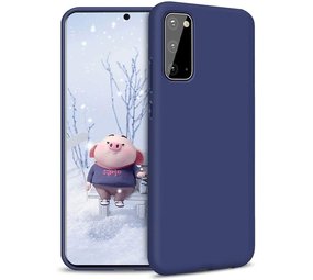 ShieldCase Coque silicone Samsung Galaxy A41 (bleu)