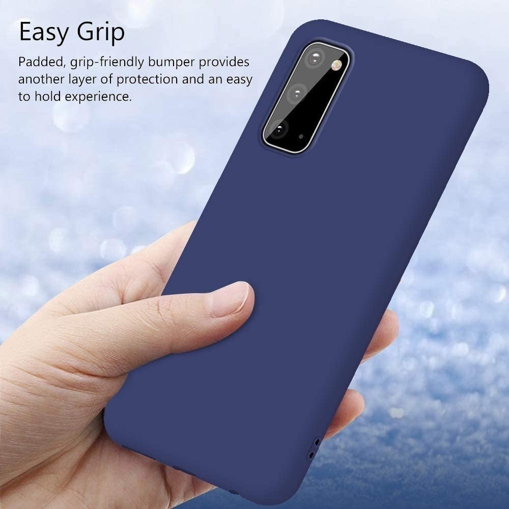 ShieldCase ShieldCase Coque silicone Samsung Galaxy A41 (bleu)