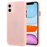 ShieldCase Coque silicone avec trous pour iPhone 11 (rose)