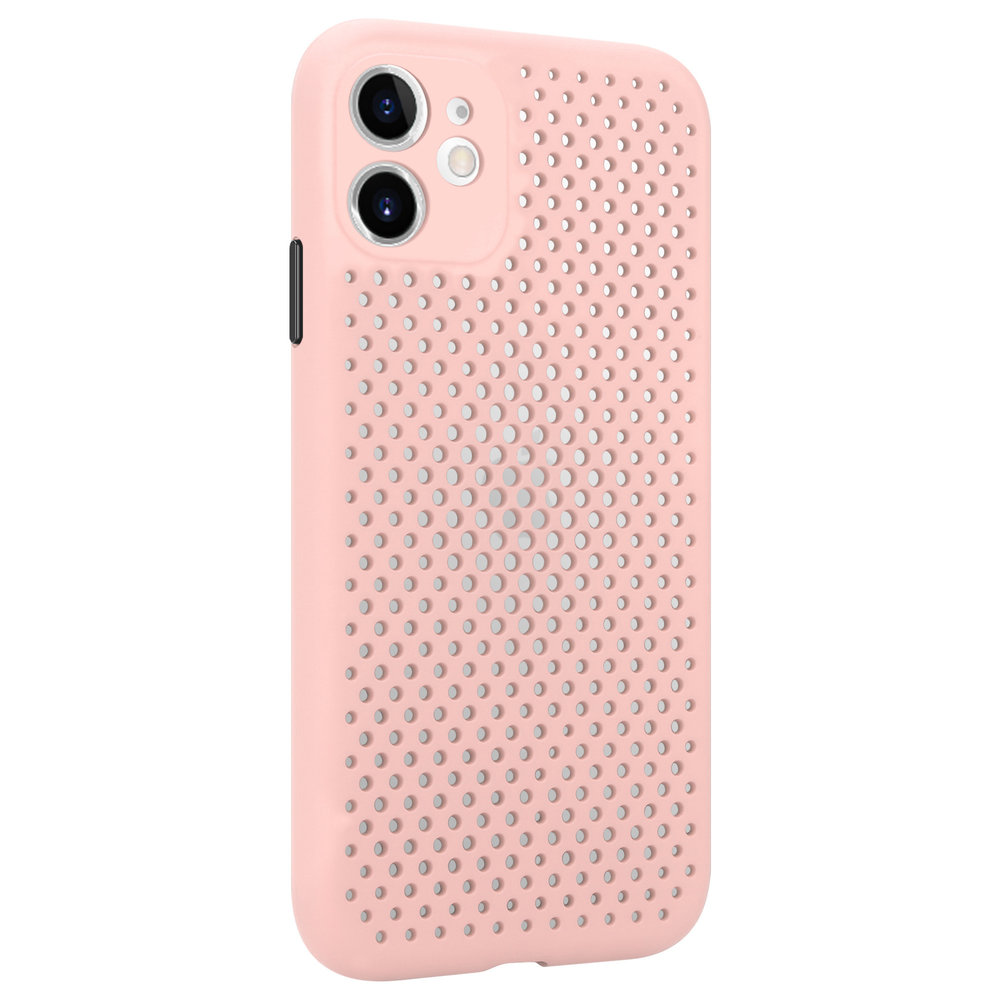 ShieldCase ShieldCase Coque silicone avec trous pour iPhone 11 (rose) ShieldCase ShieldCase Coque silicone avec trous pour iPhone 11 (rose)